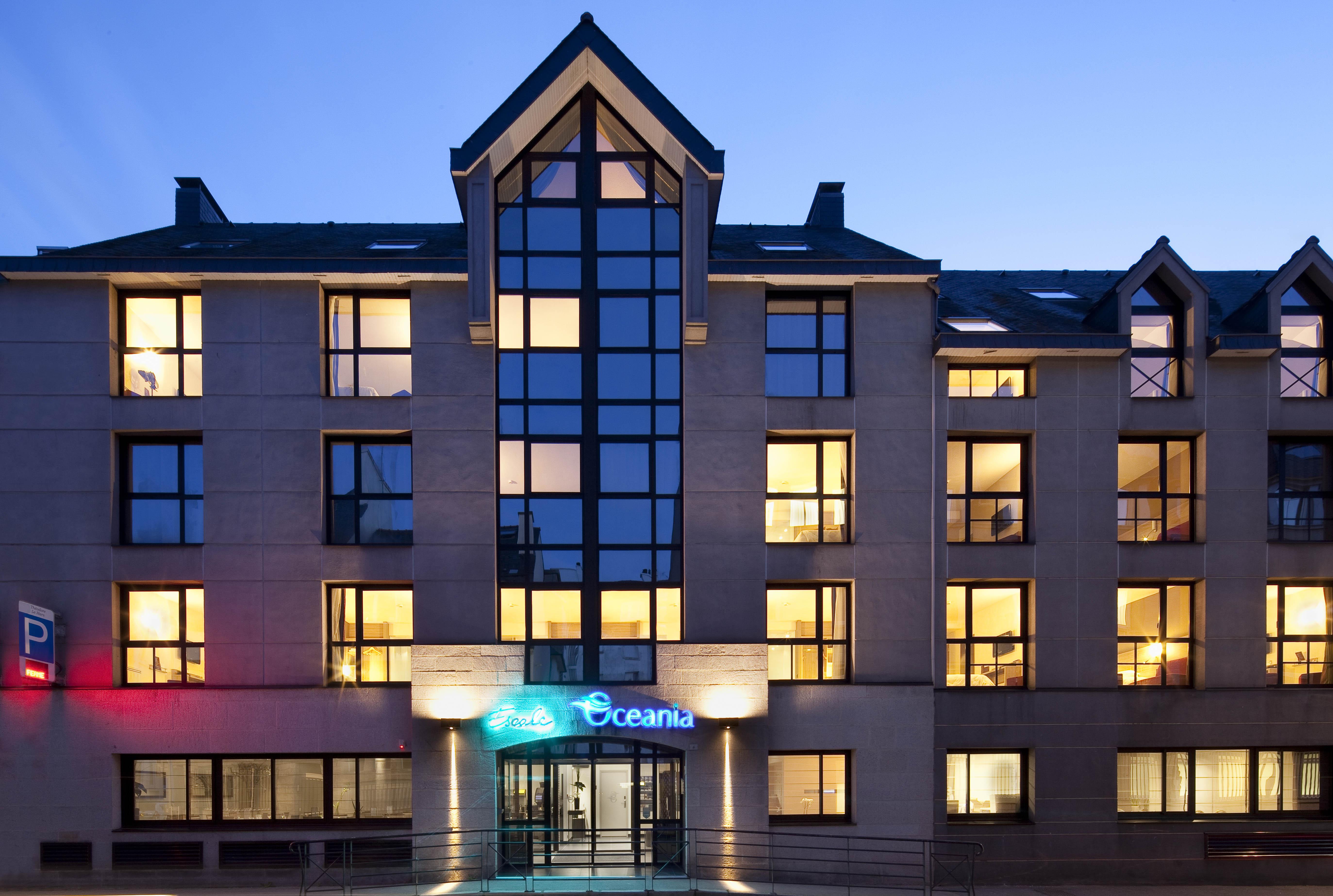 Hotel Escale Oceania Quimper Centre Exterior foto
