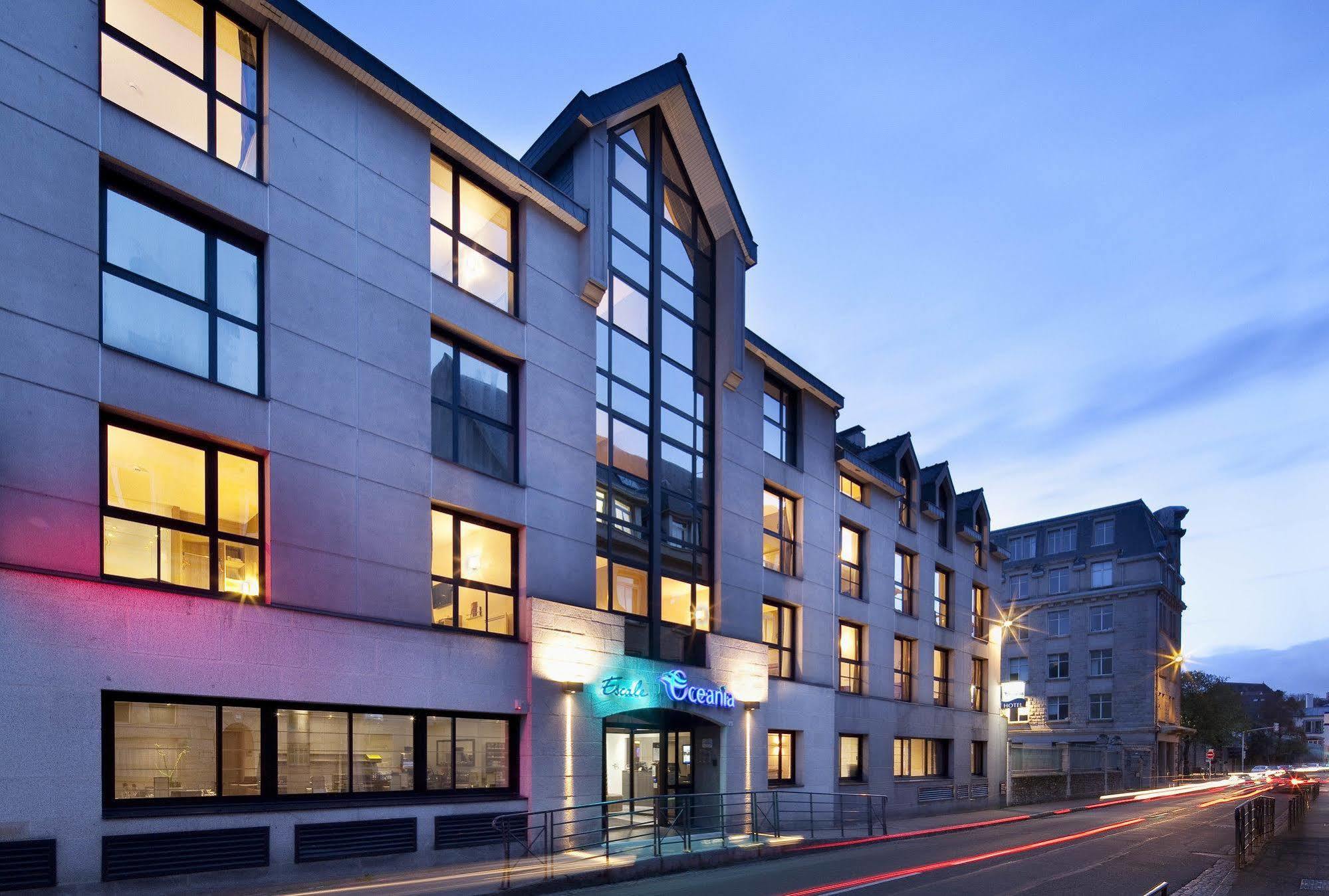 Hotel Escale Oceania Quimper Centre Exterior foto
